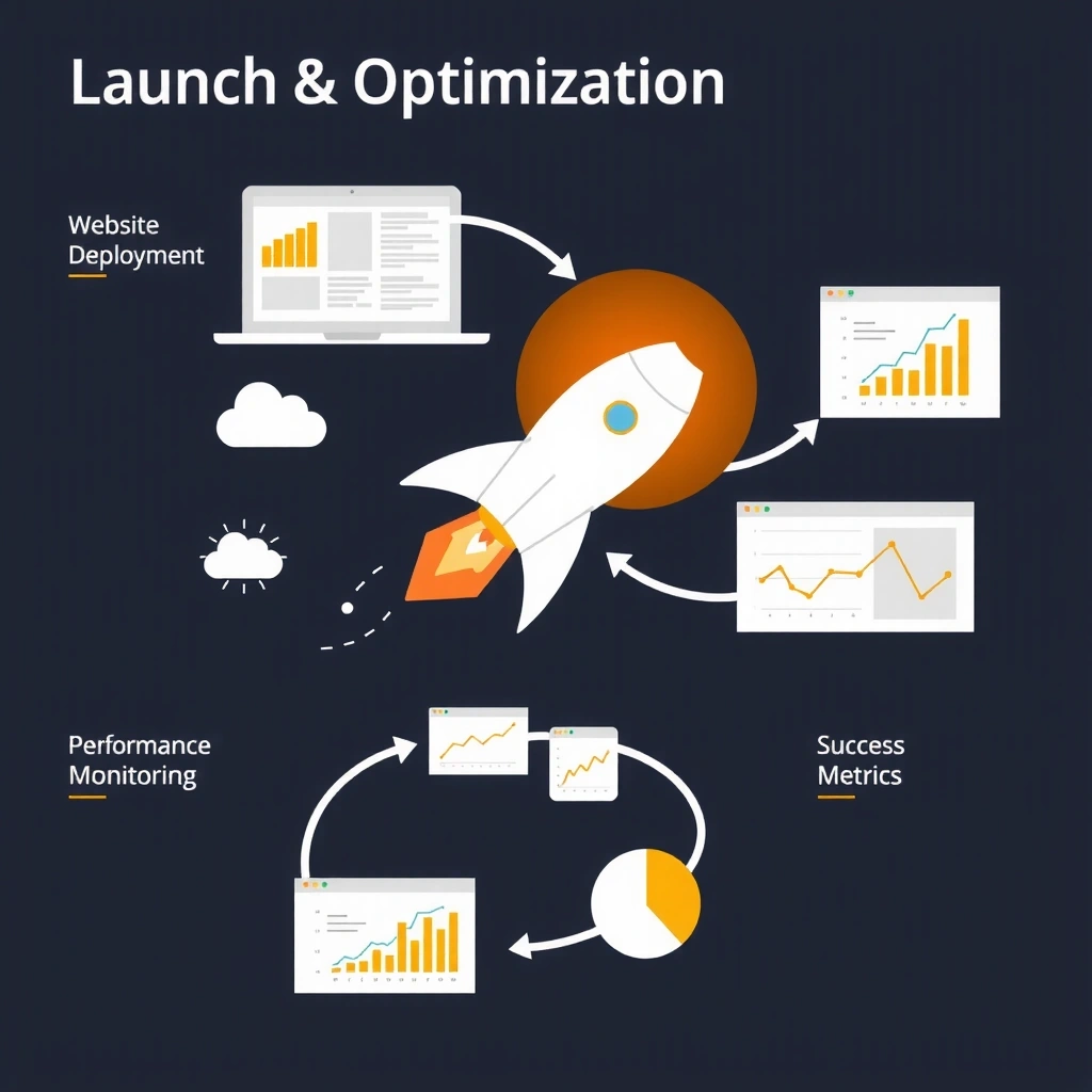 Launch and optimization phase illustration